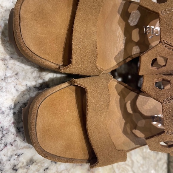 Pedro Garcia Fermina Honeycomb Wedge in Brown, Size 37.5/7.5 US - Picture 2 of 12